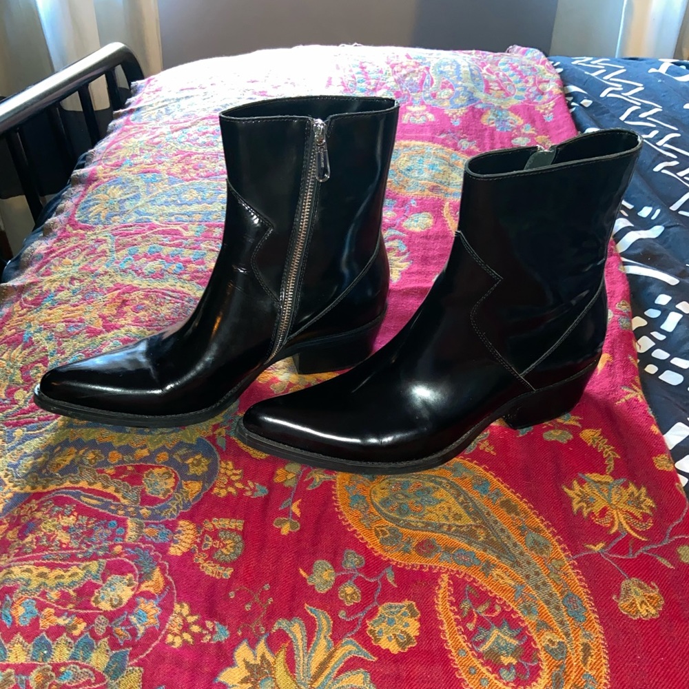 Calvin Klein Alden Leather Boot